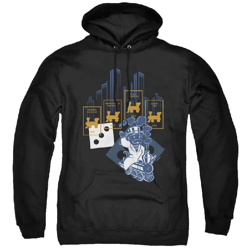 Monopoly The True Railroad Tycoon No Logo - Pullover Hoodie Turtleneck Warm Pullover