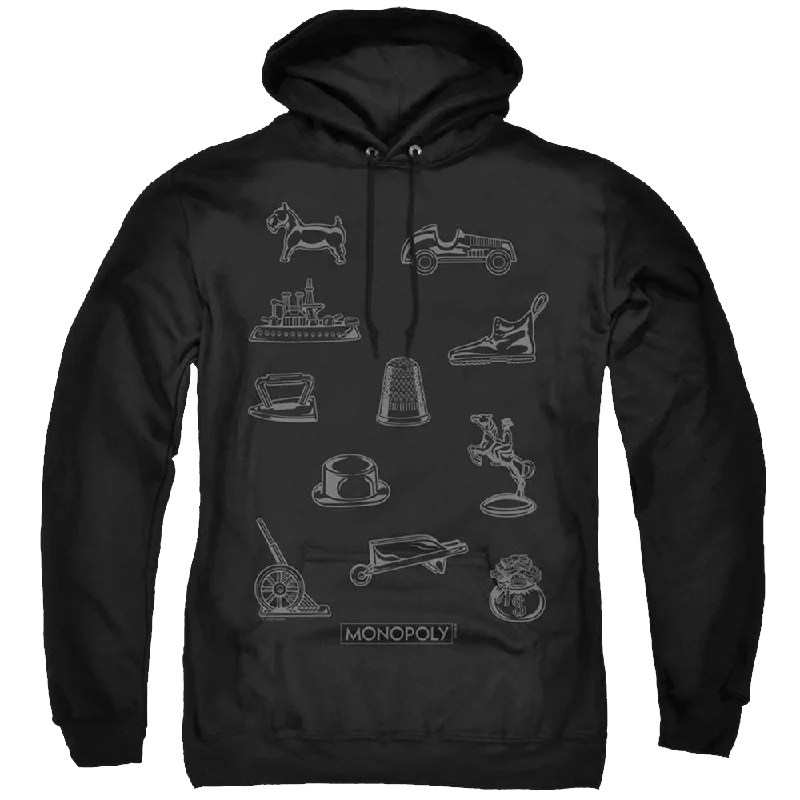 Monopoly Token - Pullover Hoodie Chunky Knit Pullover