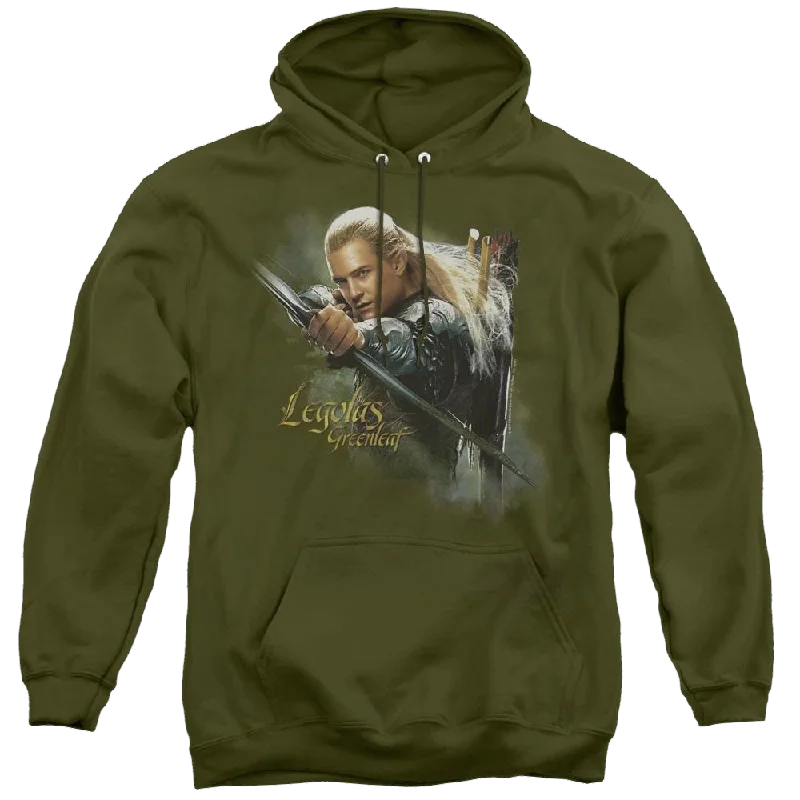 Hobbit Movie Trilogy, The Legolas Greenleaf - Pullover Hoodie Short Sleeve Top