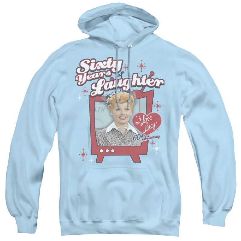 I Love Lucy 60 Years Of Laughter - Pullover Hoodie Oversized Cozy Pullover