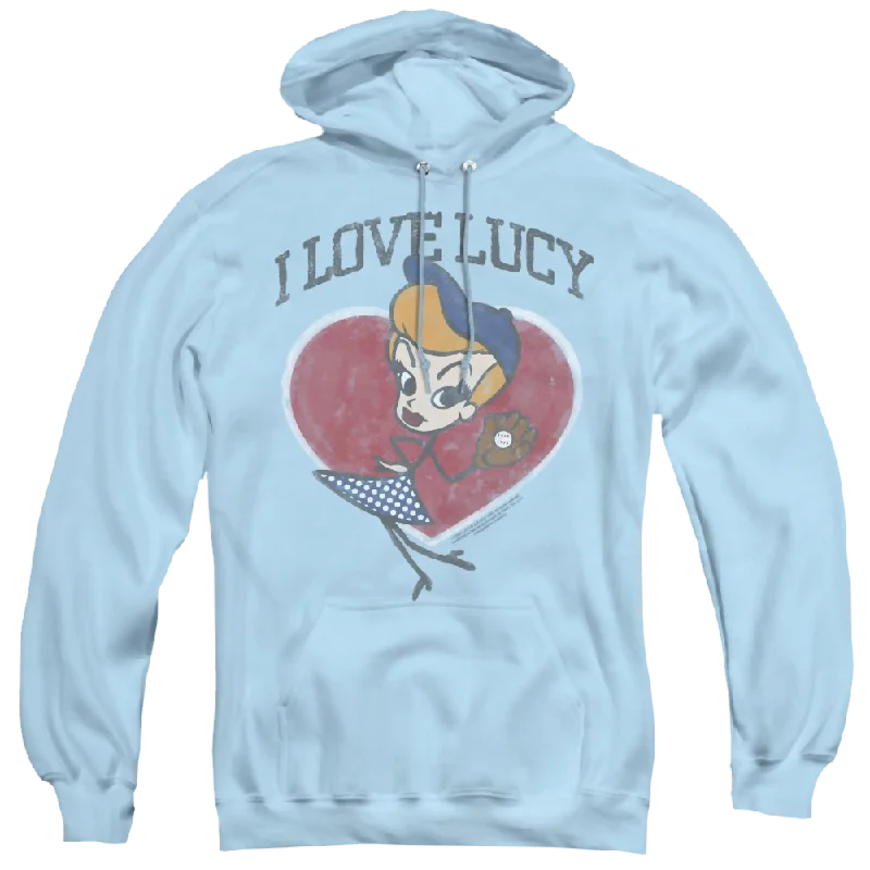 I Love Lucy Baseball Diva - Pullover Hoodie Notched Neck Pullover