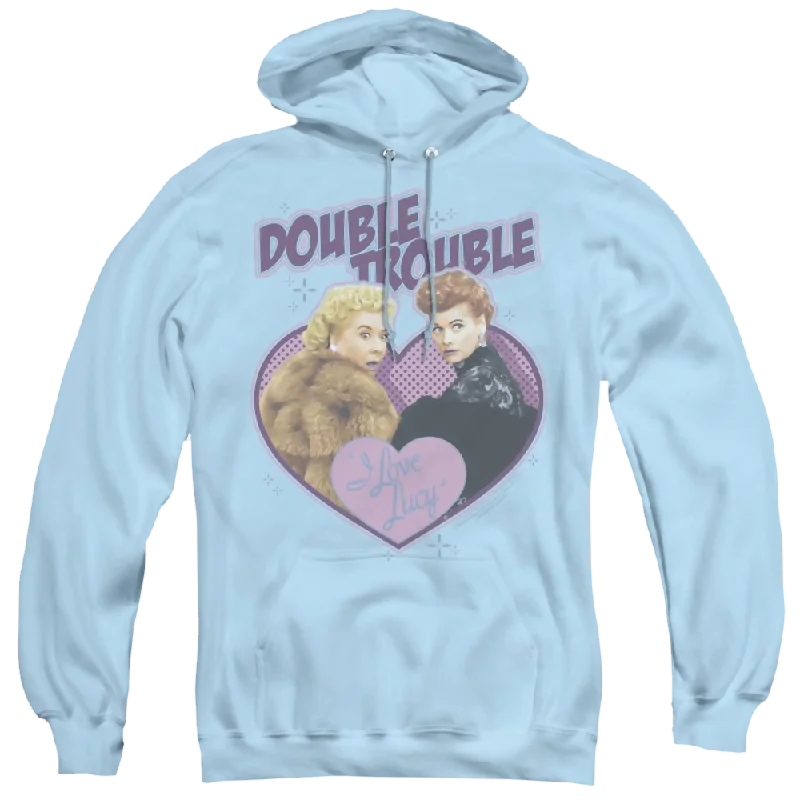 I Love Lucy Double Trouble - Pullover Hoodie High Neck Pullover