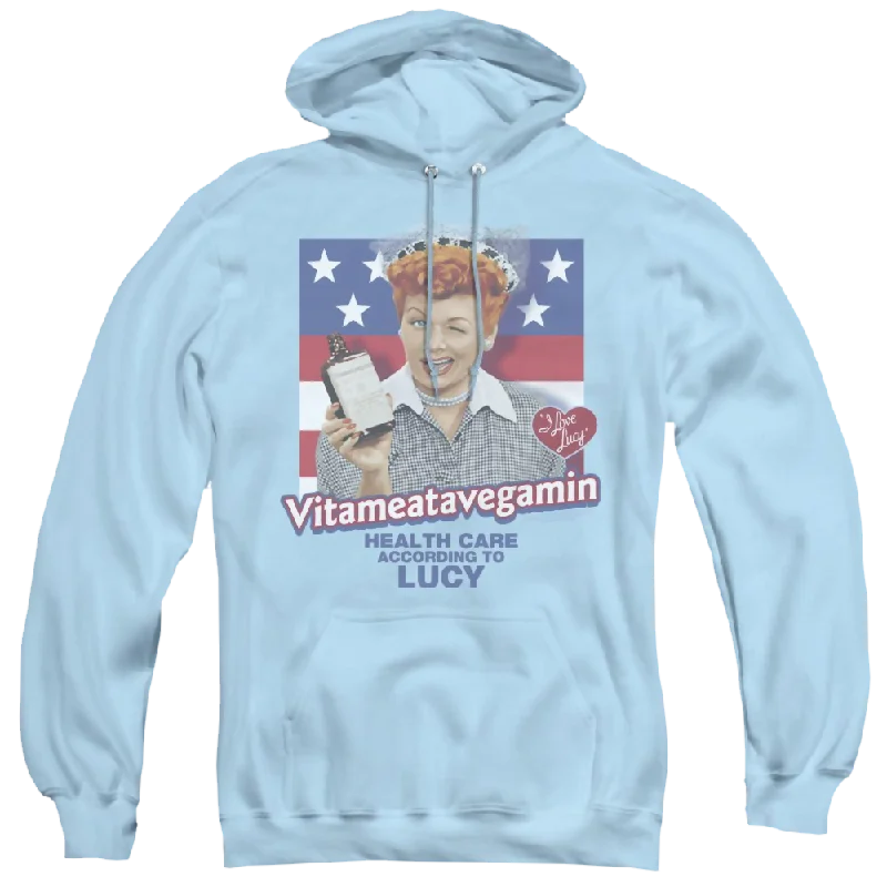 I Love Lucy Health Care - Pullover Hoodie Polo Neck Sweater