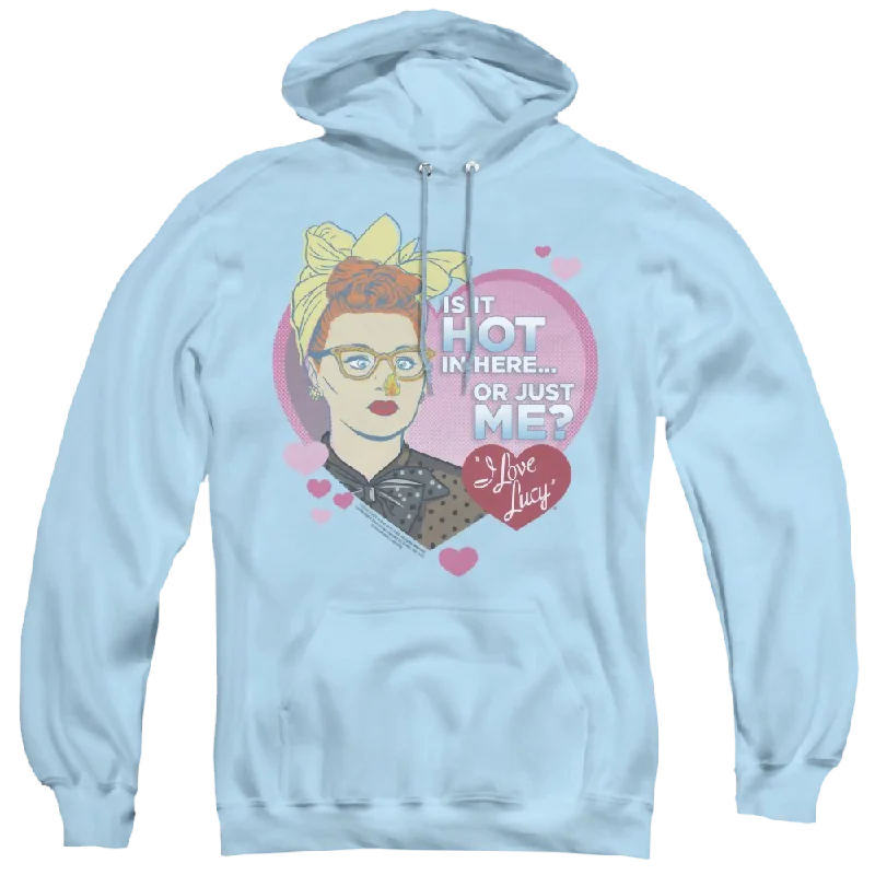 I Love Lucy Hot - Pullover Hoodie One Shoulder Top