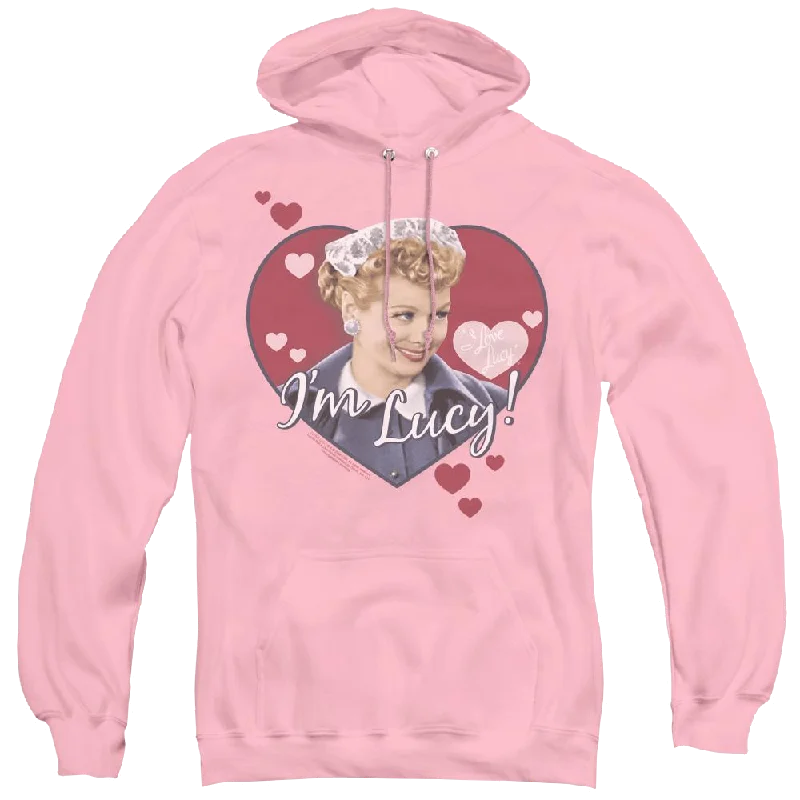 I Love Lucy Im Lucy - Pullover Hoodie Short Sleeve Top