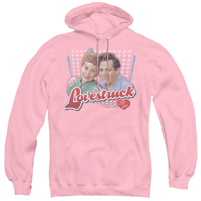 I Love Lucy Lovestruck - Pullover Hoodie Button Front Sweater