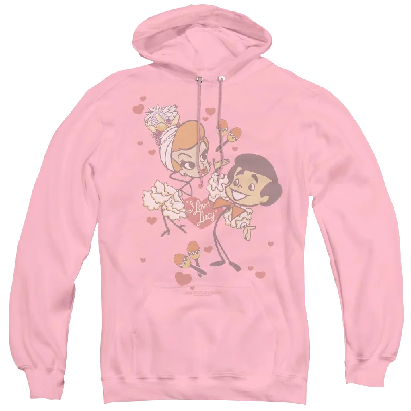 I Love Lucy Rumba Dance - Pullover Hoodie Open Front Cardigan