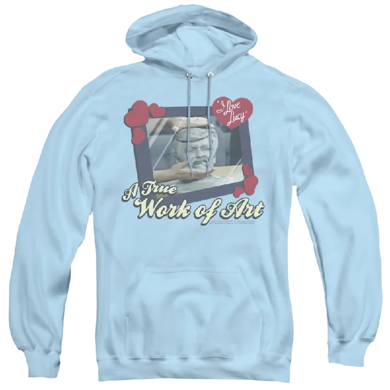 I Love Lucy Work Of Art - Pullover Hoodie Square Neck Pullover