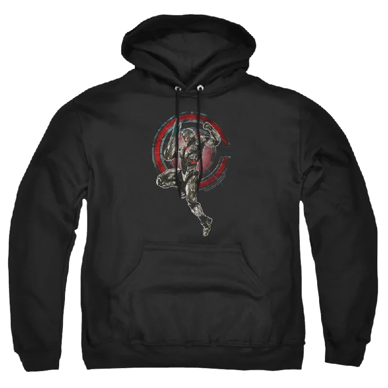 Justice League Movie Cyborg - Pullover Hoodie Fleece Warm Pullover