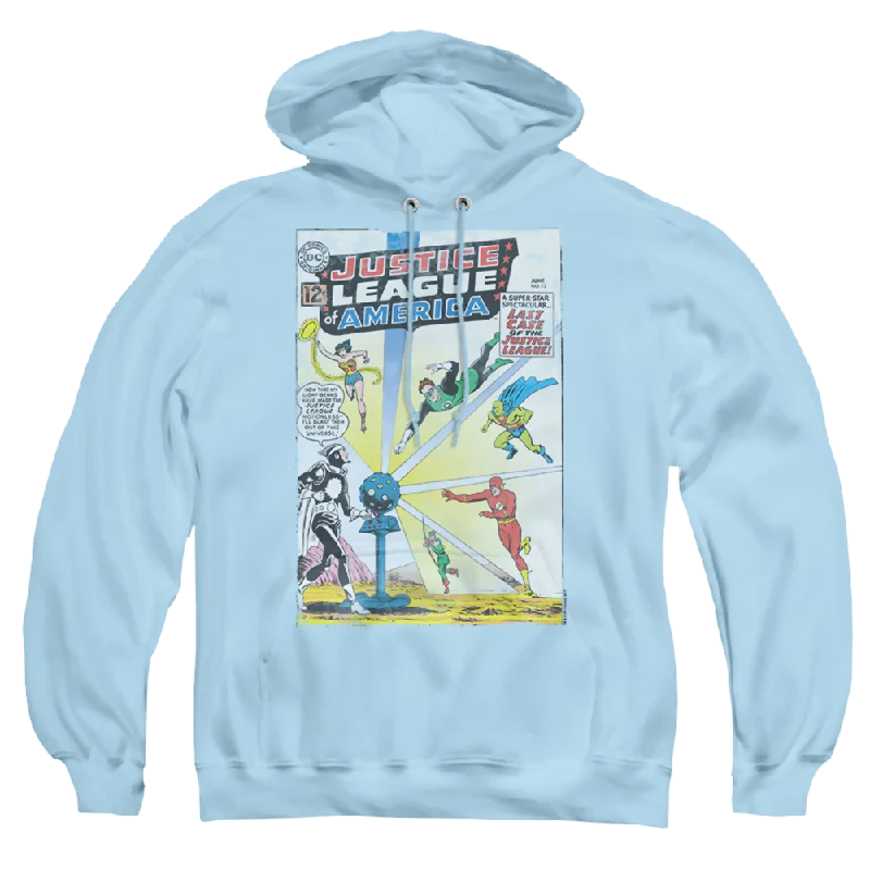 Justice League Vintage Cover 12 - Pullover Hoodie Cap Sleeve Casual