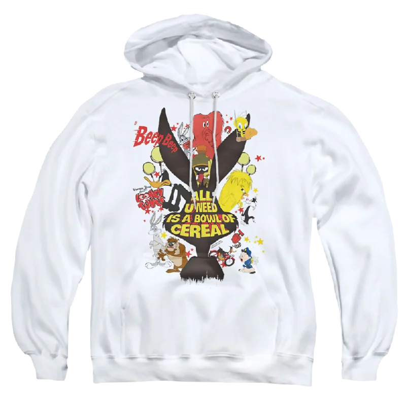 Looney Tunes Cereal - Pullover Hoodie Short Puff Sleeve