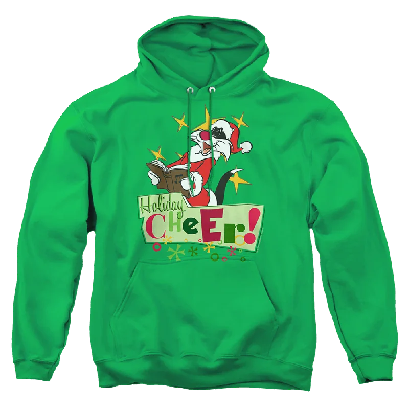 Looney Tunes Cheer Sylvester - Pullover Hoodie Halter Neck Top