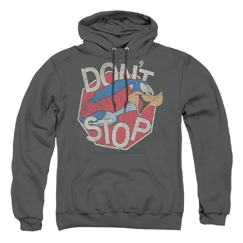 Looney Tunes Dont Stop - Pullover Hoodie Short Sleeve Top