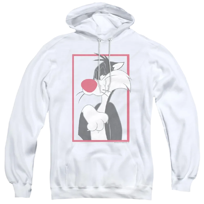Looney Tunes Sylvester - Pullover Hoodie Sheath Sleeve Elegant