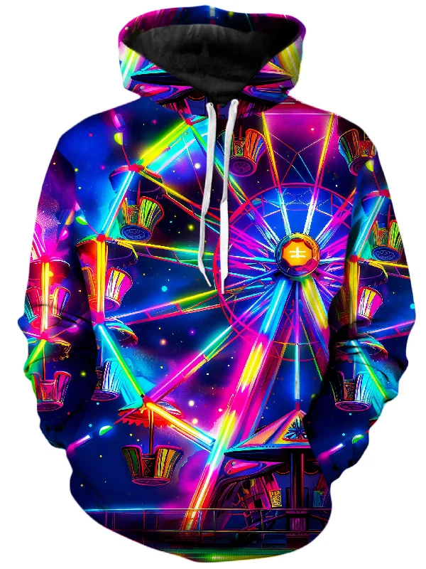 Neon Sky Unisex Hoodie Hoodie with Reflective Safety Nightwear