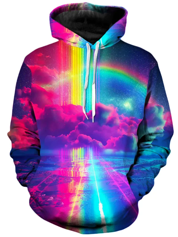 Nexus Rainbow Unisex Hoodie Hoodie with Gradient Ombre Colorful