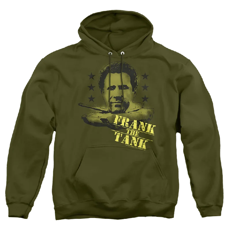 Old School Frank The Tank - Pullover Hoodie Oversized Cozy Pullover