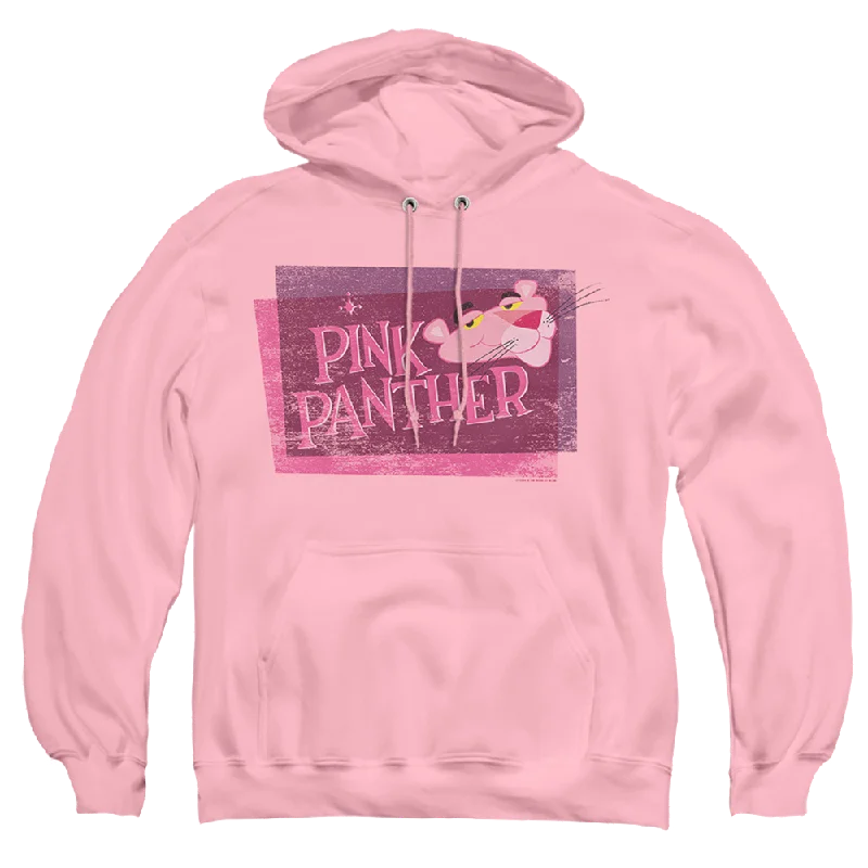 Pink Panther Pink Panther/Distressed - Pullover Hoodie Puff Sleeve Stylish
