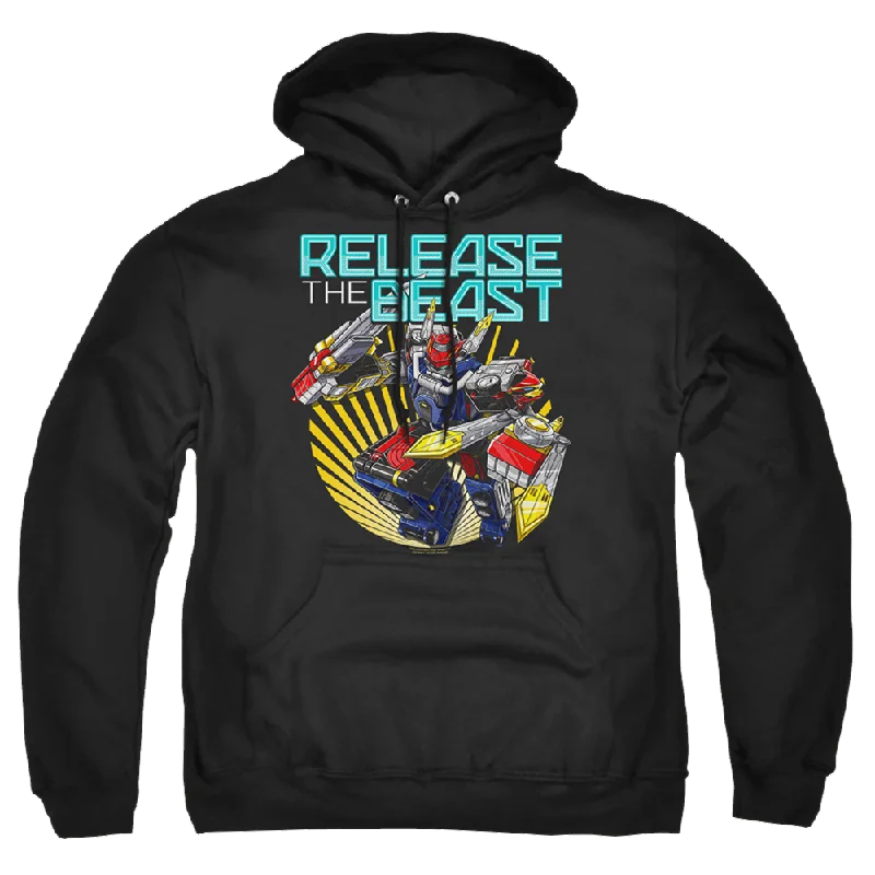 Power Rangers Beast Release - Pullover Hoodie Three Quarter Sleeve