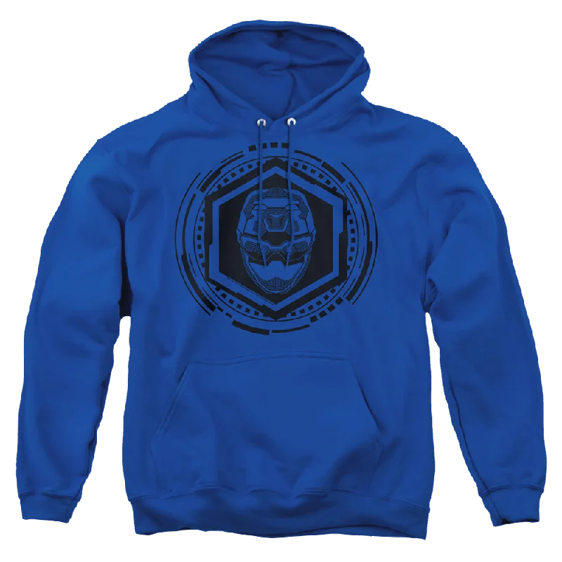 Power Rangers Blue Ranger - Pullover Hoodie Tapered Sleeve Pullover