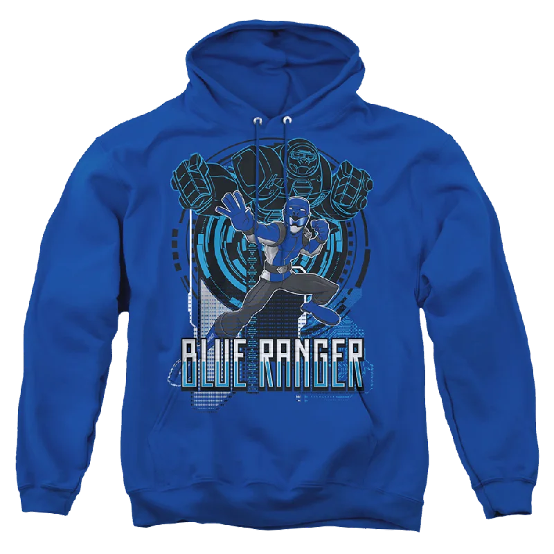 Power Rangers Blue Ranger - Pullover Hoodie Wrist Length Sleeve