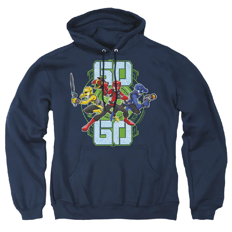 Power Rangers Go Go - Pullover Hoodie Wide Sleeve Pullover