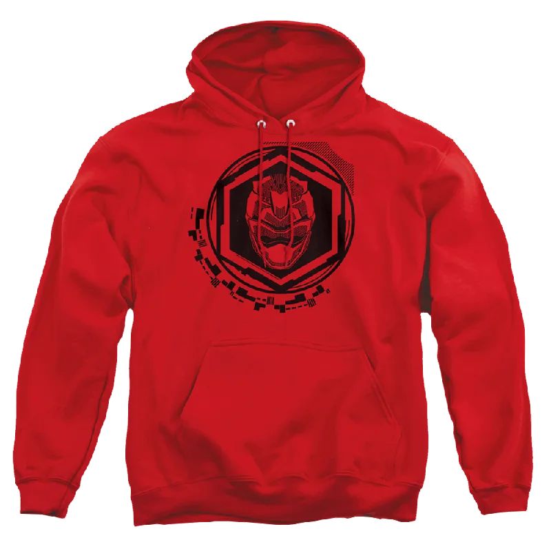 Power Rangers Red Ranger - Pullover Hoodie Tight Sleeve Top