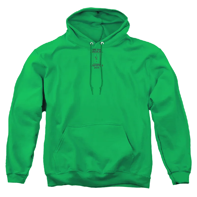 Psych Jackal Switch - Pullover Hoodie Crew Neck Wool