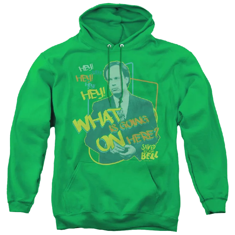 Saved By The Bell Mr. Belding - Pullover Hoodie Short Sleeve Top