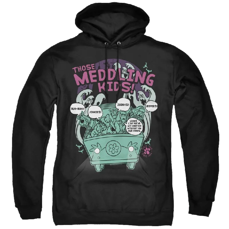 Scooby Doo Meddling Since 1969 - Pullover Hoodie Puff Sleeve Stylish