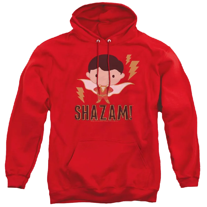 Shazam Movie Shazam Chibi - Pullover Hoodie Boyleg Sleeve Pullover