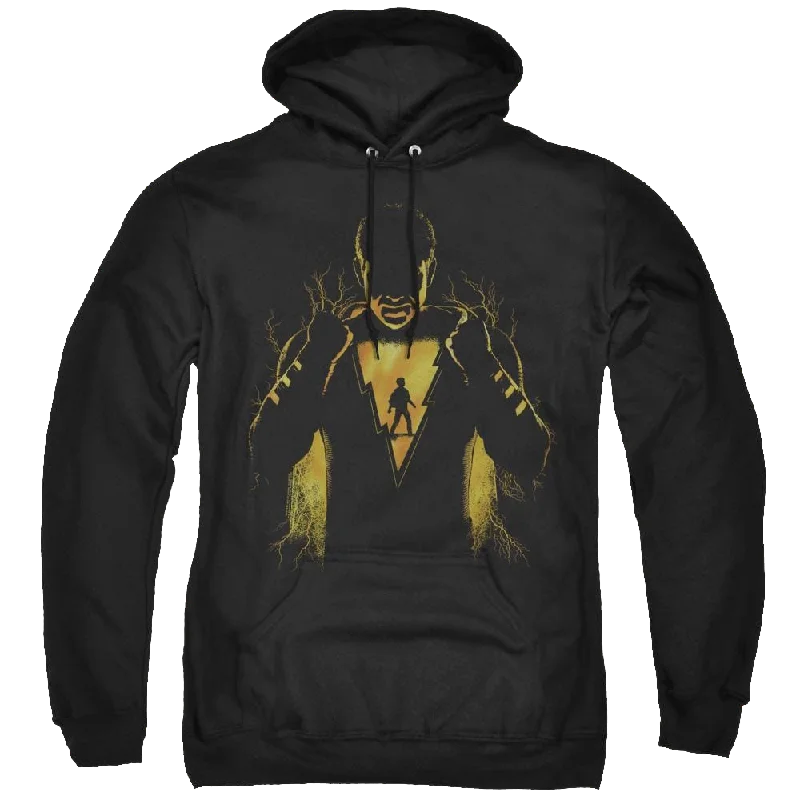Shazam Movie Whats Inside - Pullover Hoodie Gathered Sleeve Pullover