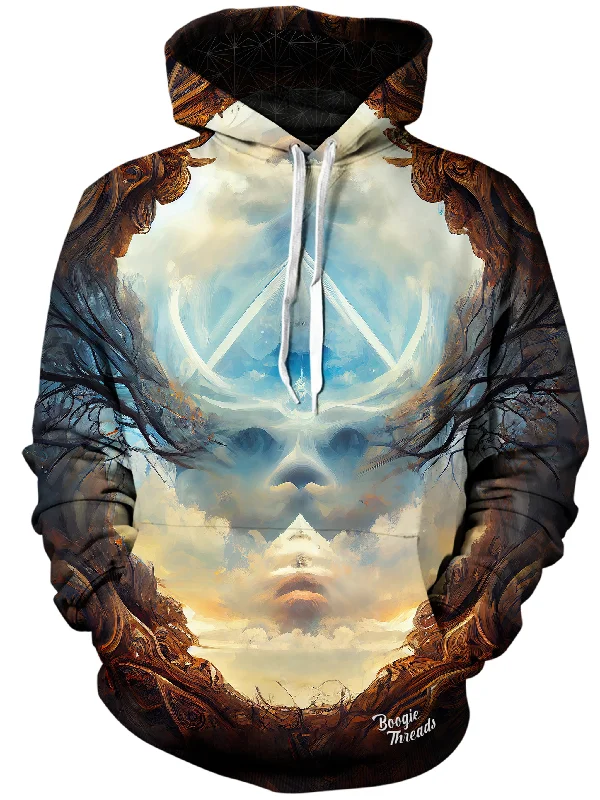 Spirited Animal Unisex Hoodie Hoodie with Ribbed Hem Stretchable Secure