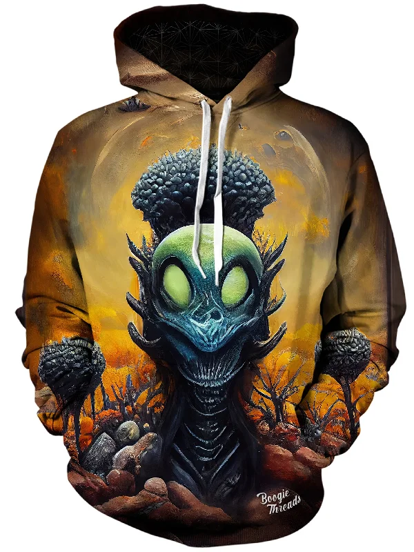 Spiritual Birth Unisex Hoodie Hoodie with Earth Tones Natural Calm