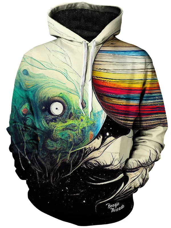 Spring Of Clarity Unisex Hoodie Hoodie with Turtle Neck Cozy Winter