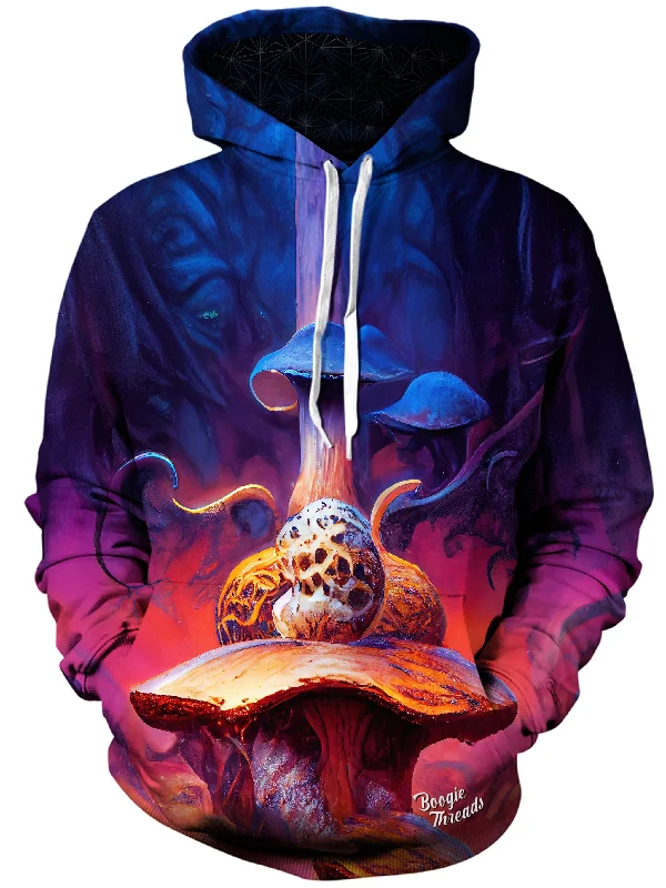 Spurious Harmony Unisex Hoodie Hoodie with Full-Zip Functional Layering