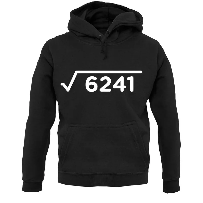 Square Root Birthday 79 Unisex Hoodie Hoodie with Batwing Sleeves Loose Dramatic