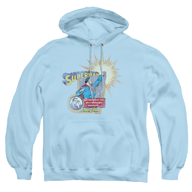 Superman Ingenious Disguise - Pullover Hoodie Batwing Sleeve Top