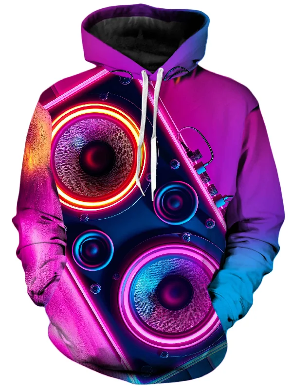 Switch Me On Unisex Hoodie Hoodie with Pattern Geometric Abstract