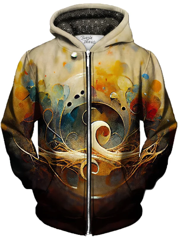 Temporary Success Unisex Zip-Up Hoodie Hoodie with Applique Textured Unique