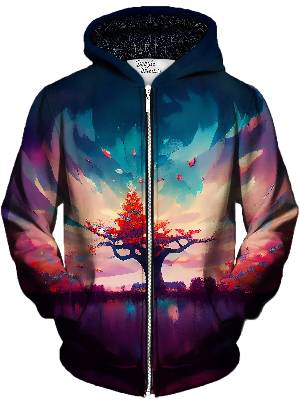 Territory Of Generosity Unisex Zip-Up Hoodie Hoodie with Set-In Sleeves Structured Classic Territory Of Generosity Unisex Zip-Up Hoodie Hoodie with Set-In Sleeves Structured Classic
