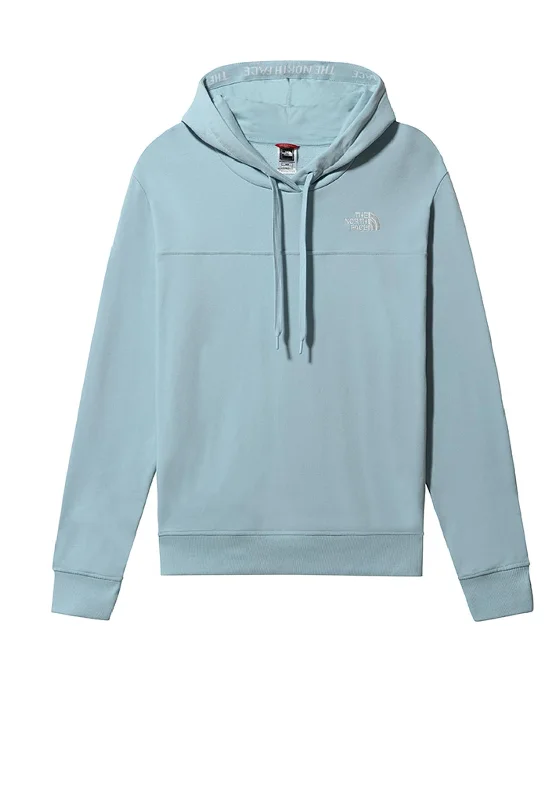 The North Face Womens Zumu Hoodie, Beta Blue Hoodie with Drawcord Adjustable Secure