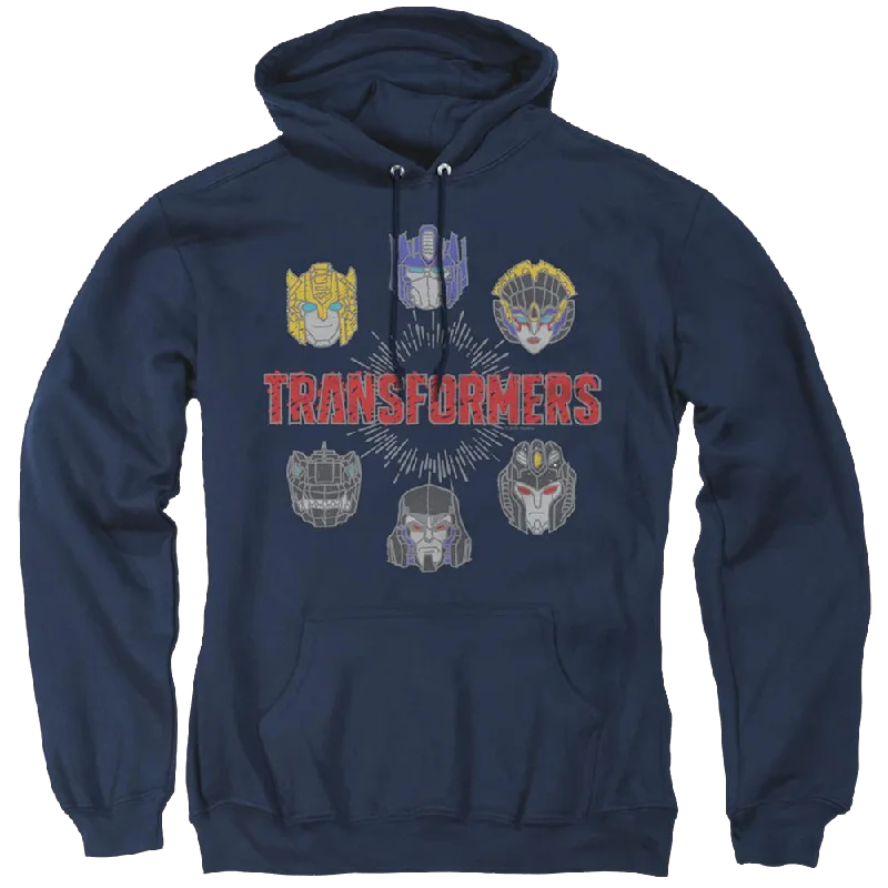 Transformers Robo Halo - Pullover Hoodie Long Sleeve Pullover