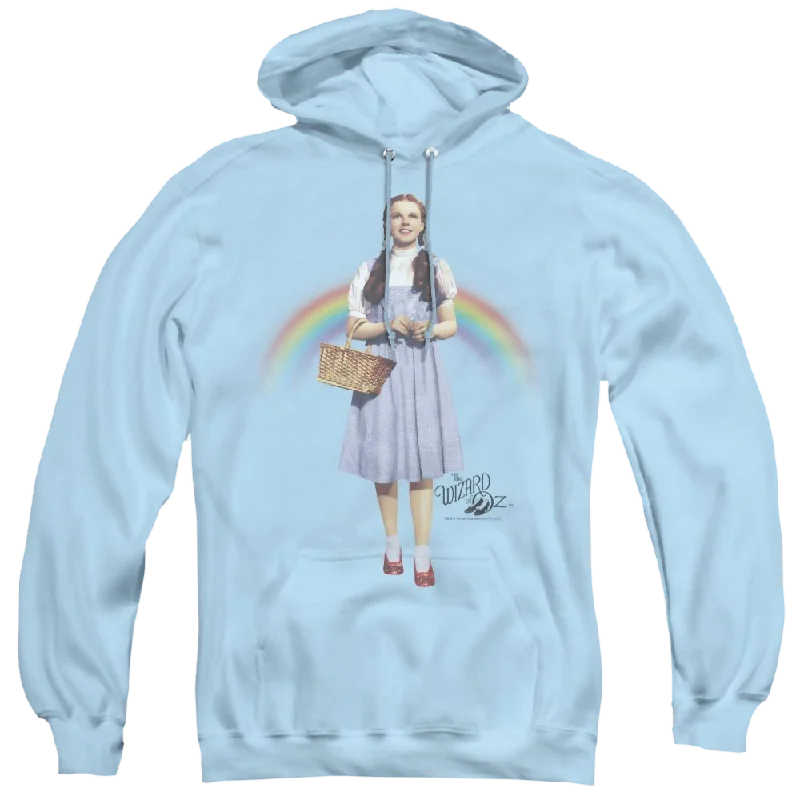 Wizard Of Oz Over The Rainbow - Pullover Hoodie Ribbed Crew Neck