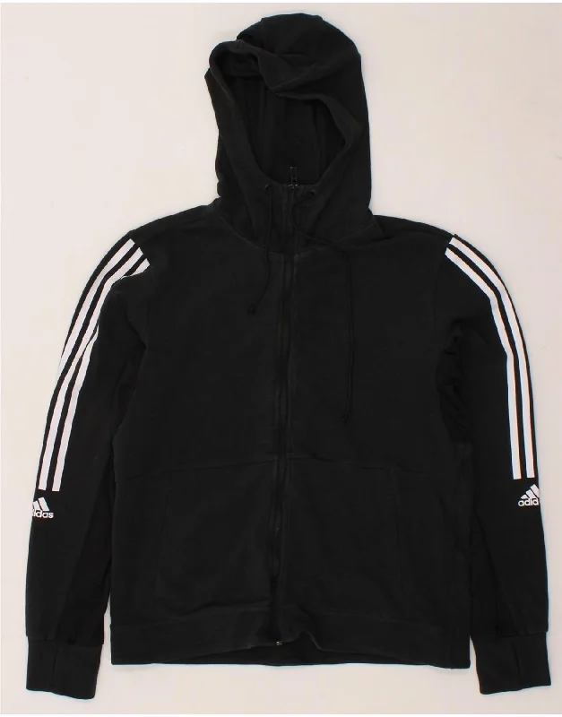ADIDAS Womens Graphic Zip Hoodie Sweater UK 12/14 Medium Black Cotton Mesh Sweater Canvas Denim ADIDAS Womens Graphic Zip Hoodie Sweater UK 12/14 Medium Black Cotton Mesh Sweater Canvas Denim