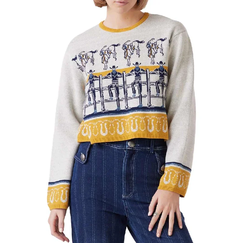 Double D Ranch Women's Corral Pals Sweater Anti-Pilling Anti-Shrink Durable