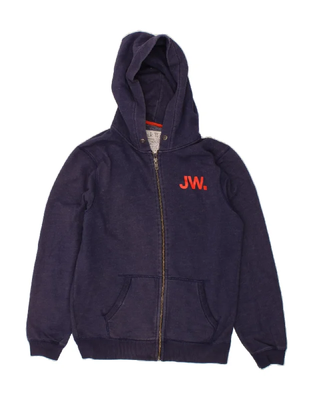 JACK WILLS Mens Graphic Zip Hoodie Sweater Medium Navy Blue Cotton Fitted Loose Oversized JACK WILLS Mens Graphic Zip Hoodie Sweater Medium Navy Blue Cotton Fitted Loose Oversized
