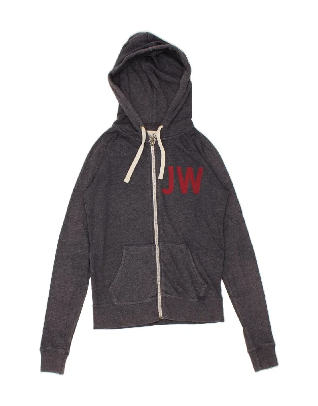 JACK WILLS Womens Graphic Zip Hoodie Sweater UK 8 Small Navy Blue Faux Fur Fabric Real Fur Fabric Shearling Fabric JACK WILLS Womens Graphic Zip Hoodie Sweater UK 8 Small Navy Blue Faux Fur Fabric Real Fur Fabric Shearling Fabric