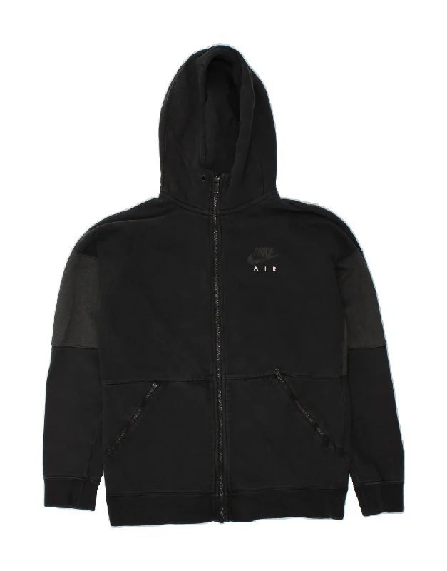 NIKE Mens Graphic Zip Hoodie Sweater Small Navy Blue Colourblock Cotton Striped Floral Plaid NIKE Mens Graphic Zip Hoodie Sweater Small Navy Blue Colourblock Cotton Striped Floral Plaid