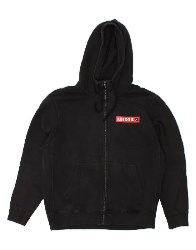 NIKE Mens Loose Fit Graphic Zip Hoodie Sweater Medium Black Cotton Polka Dot Checkered Tartan NIKE Mens Loose Fit Graphic Zip Hoodie Sweater Medium Black Cotton Polka Dot Checkered Tartan